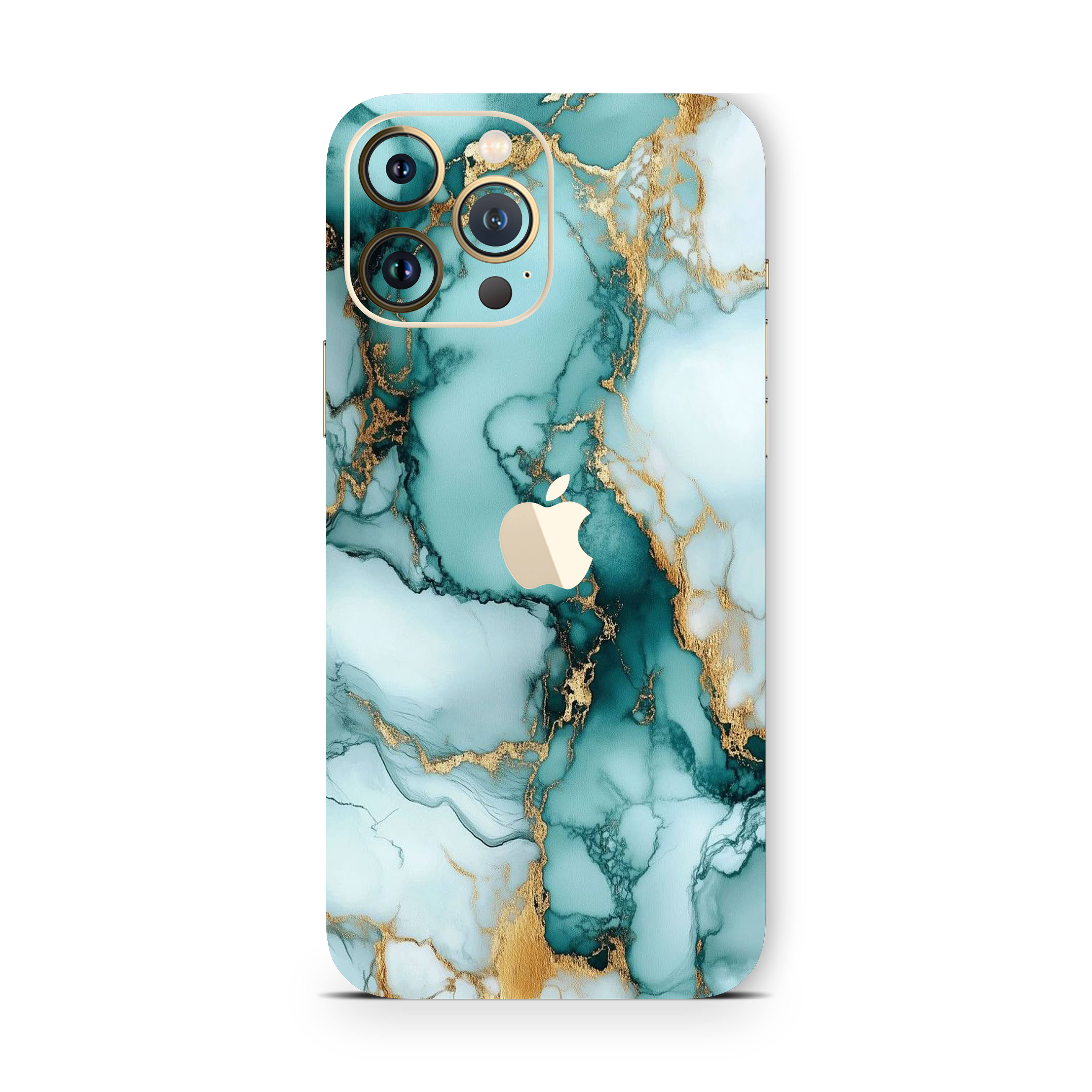Luxurious Green Marble Texture Mobile Skin