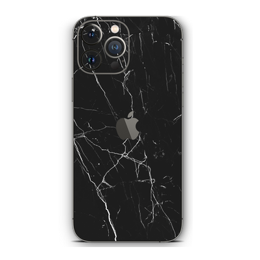 Black Marquina Sintered Stone Mobile Skin
